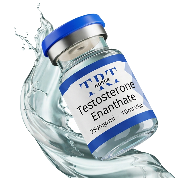 TRT Testosterone Enanthate 250 mg/ml hetteglass fra TRT Norge